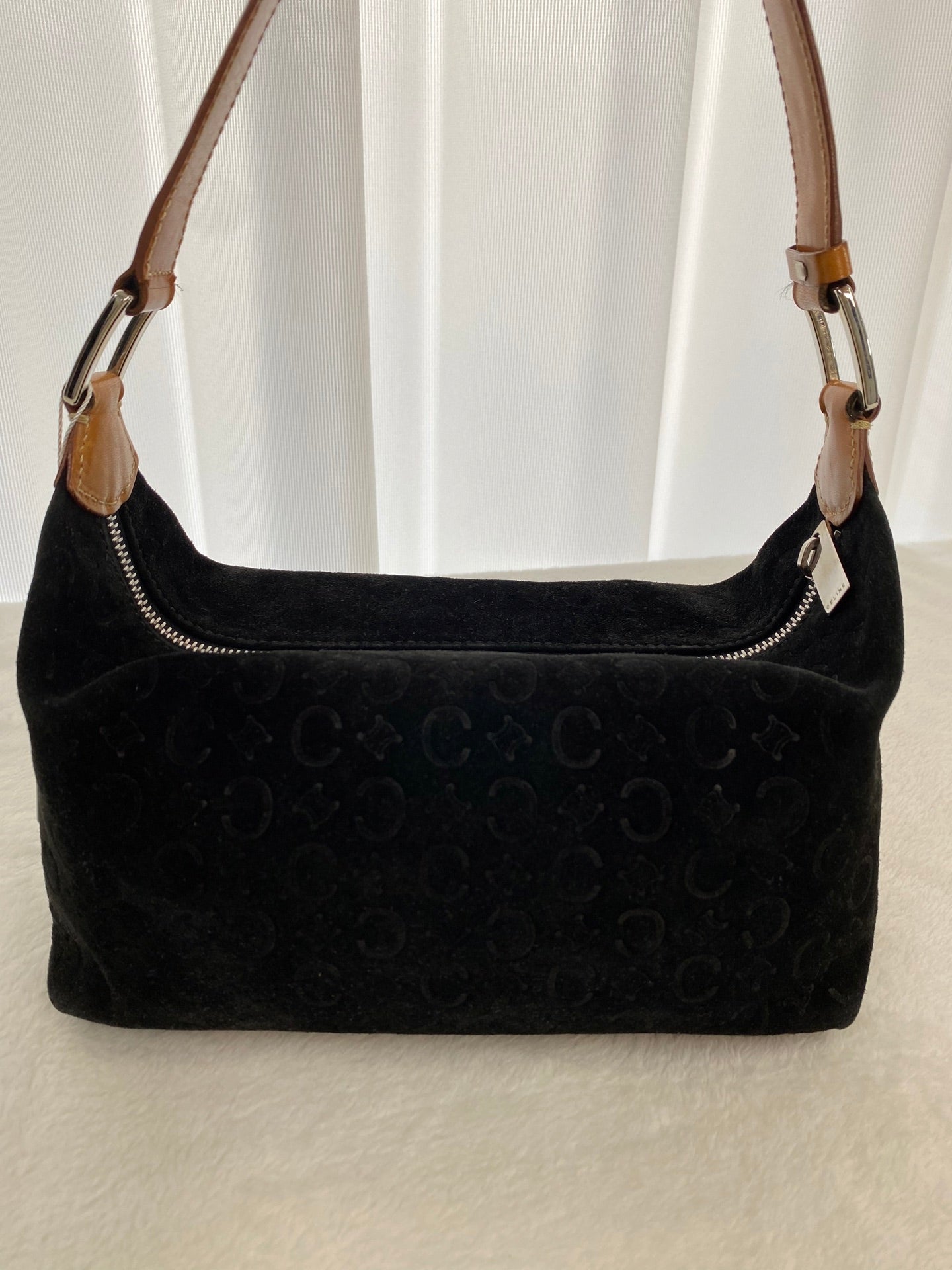 CELINE Suede Handbag
