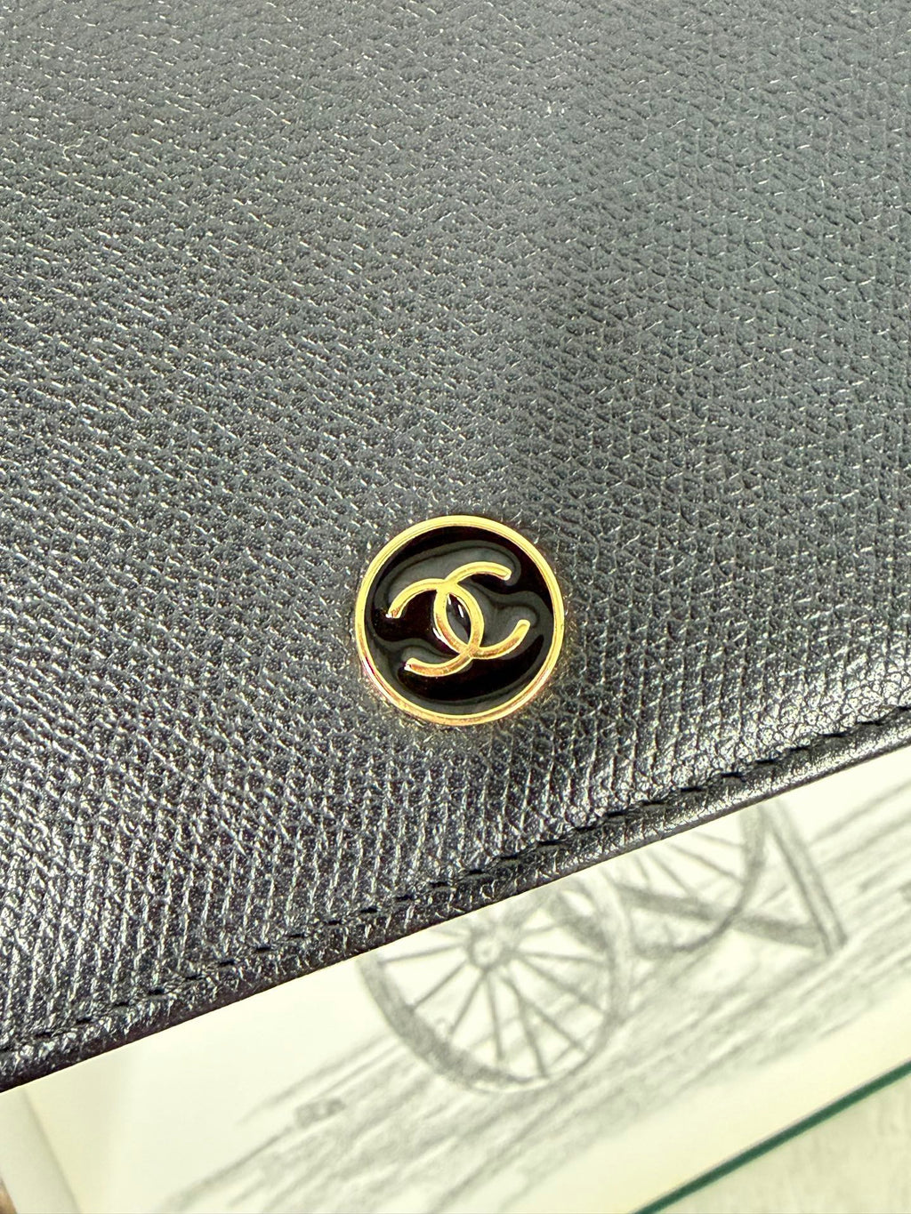 CHANEL Genuine Cavier Wallet