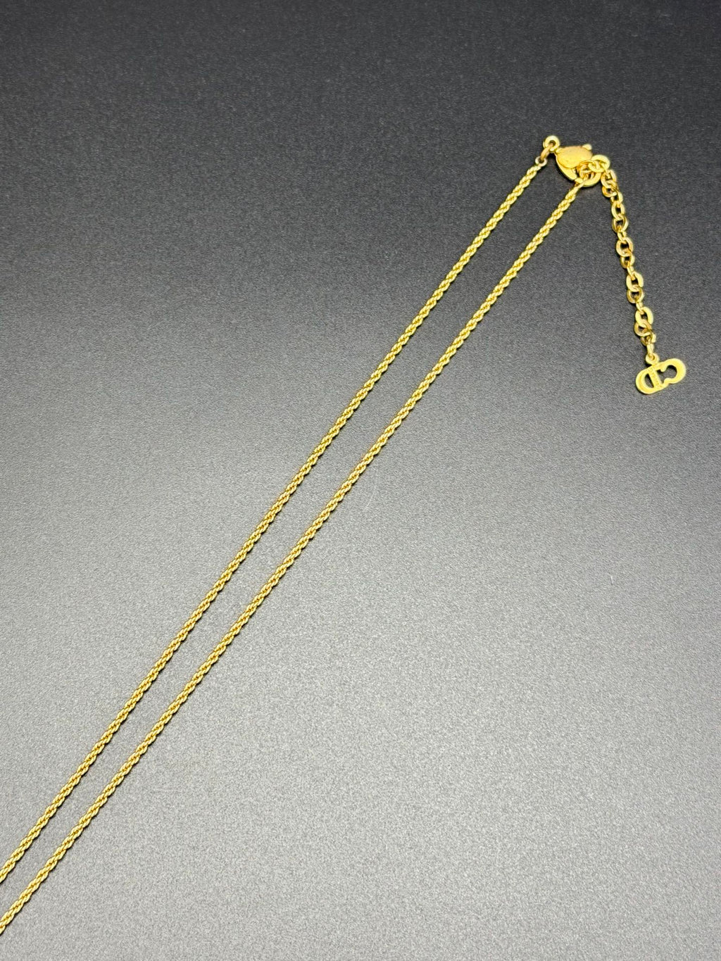 CHRISTIAN DIOR Chair-Shaped Necklace