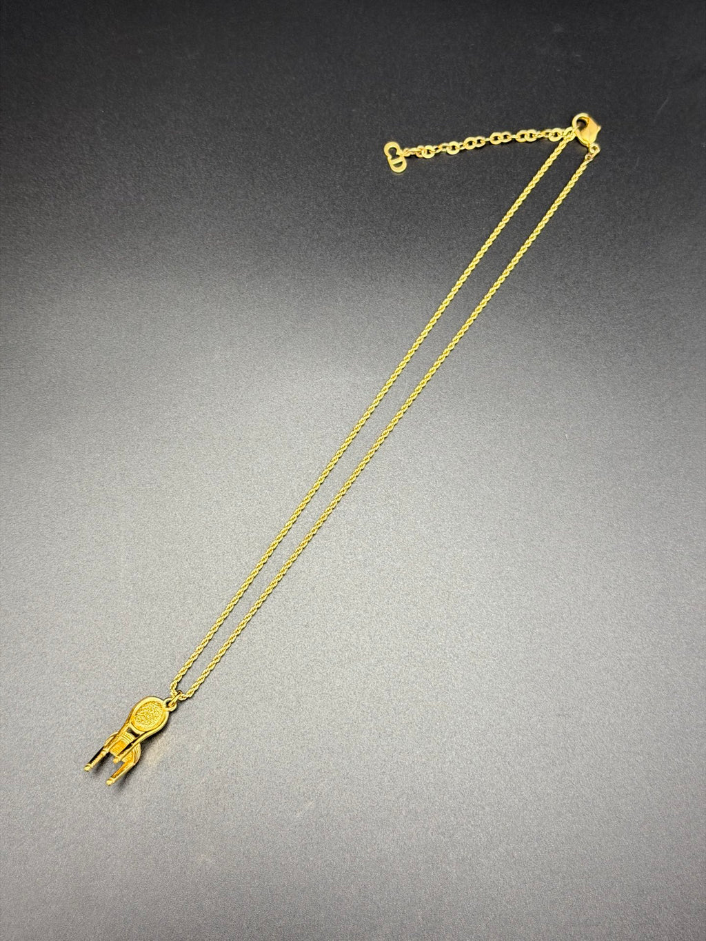 CHRISTIAN DIOR Chair-Shaped Necklace