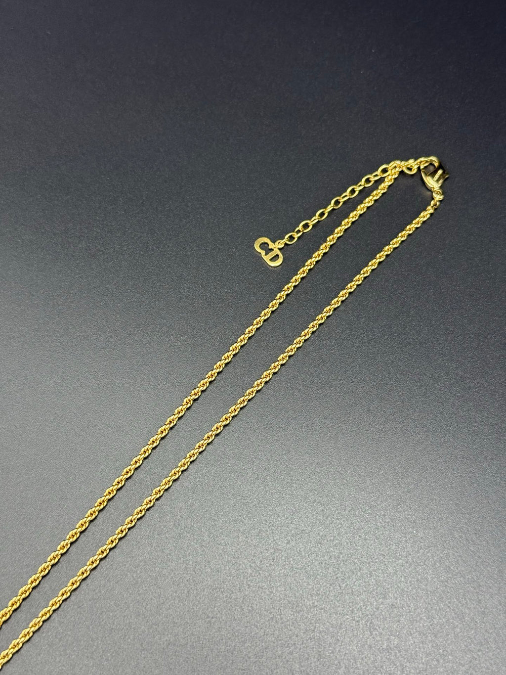 DIOR Vintage Necklace Perfume Bottle