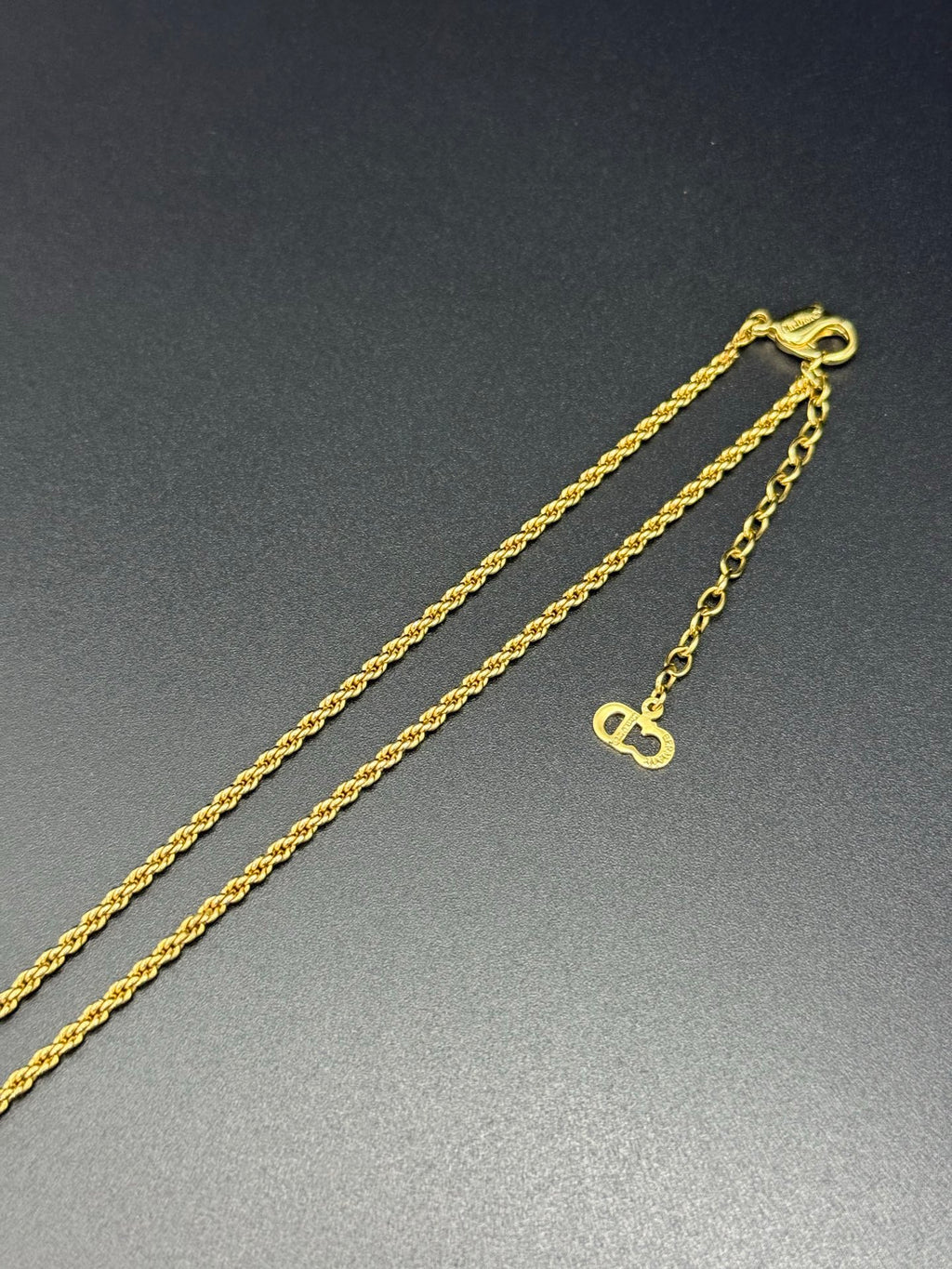 DIOR Vintage Necklace Perfume Bottle