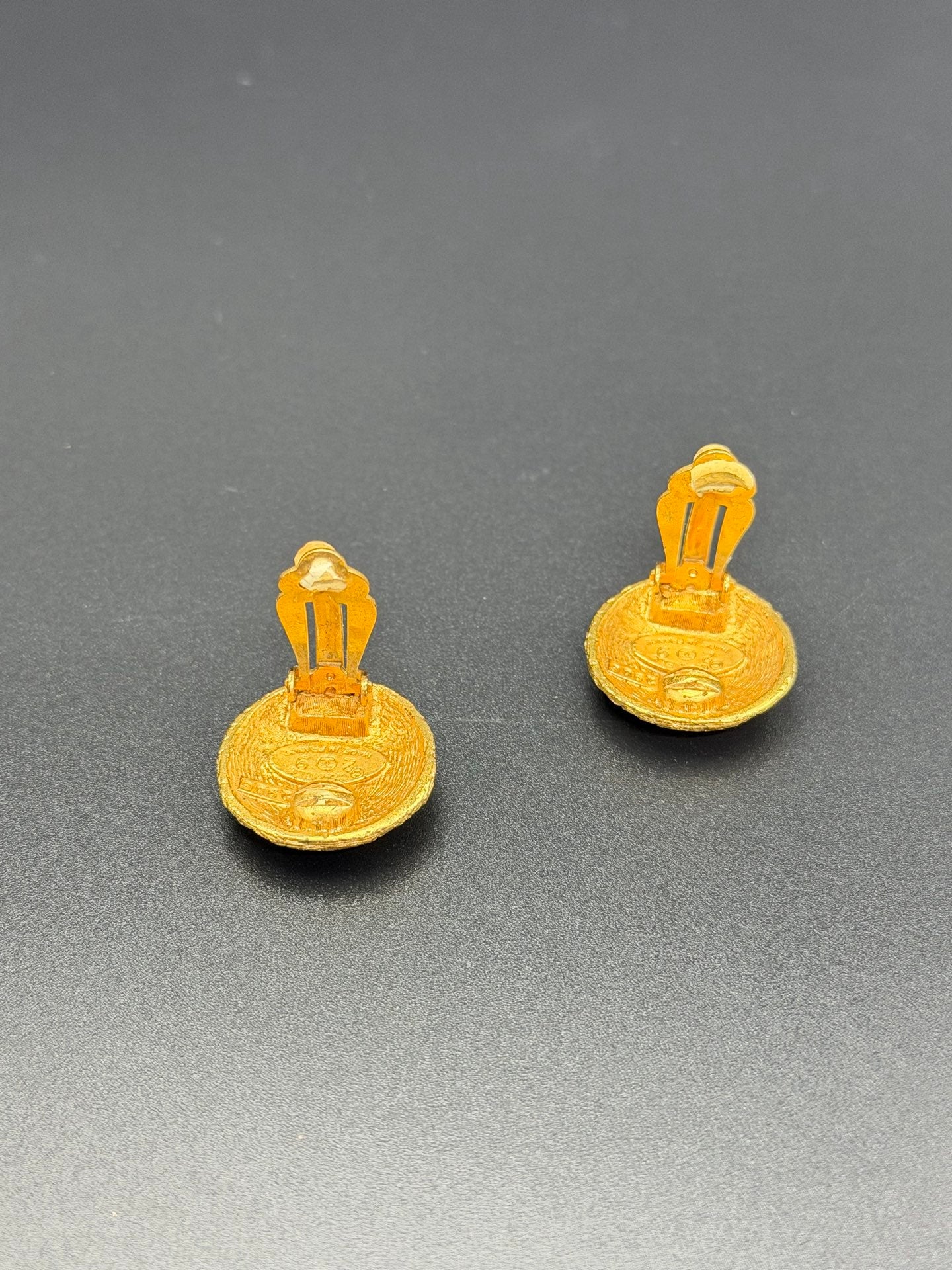 CHANEL  Tweed-Style Earring Clips