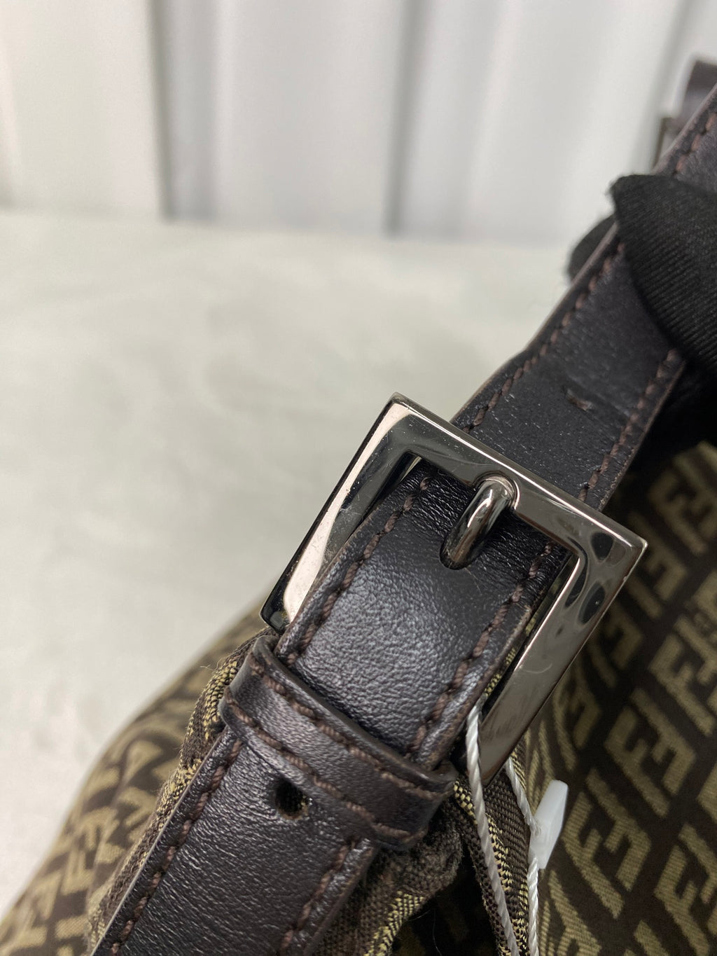 FENDI Zucca Large Beguetta Shoulder bag