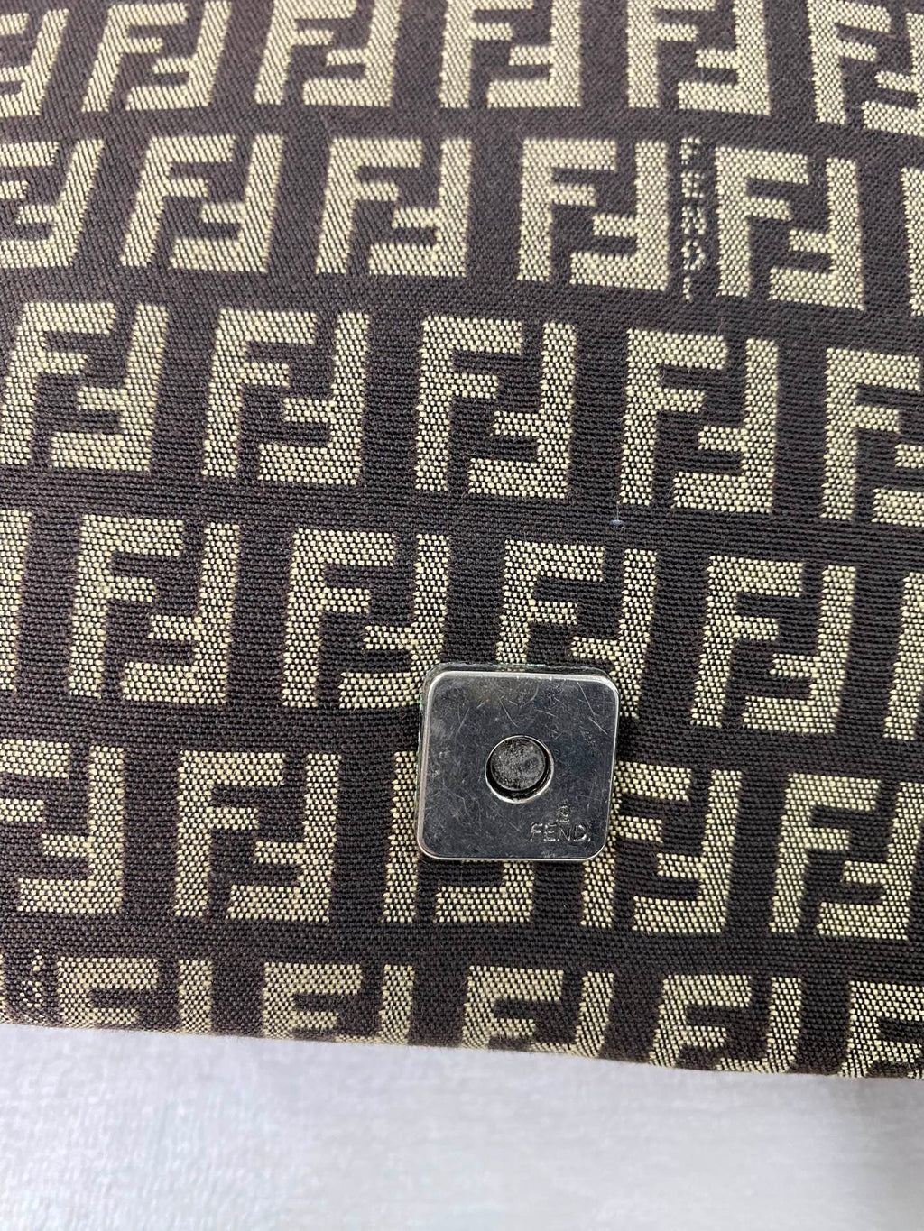 FENDI Zucca Large Beguetta Shoulder bag