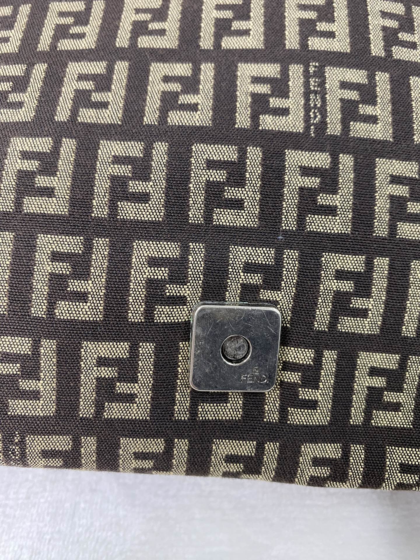 FENDI Zucca Large Beguetta Shoulder bag