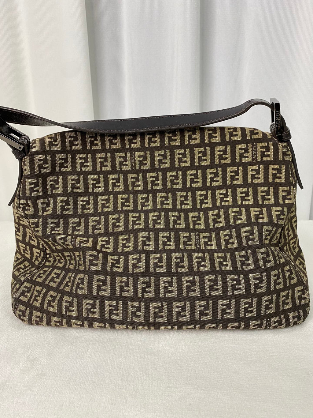FENDI Zucca Large Beguetta Shoulder bag