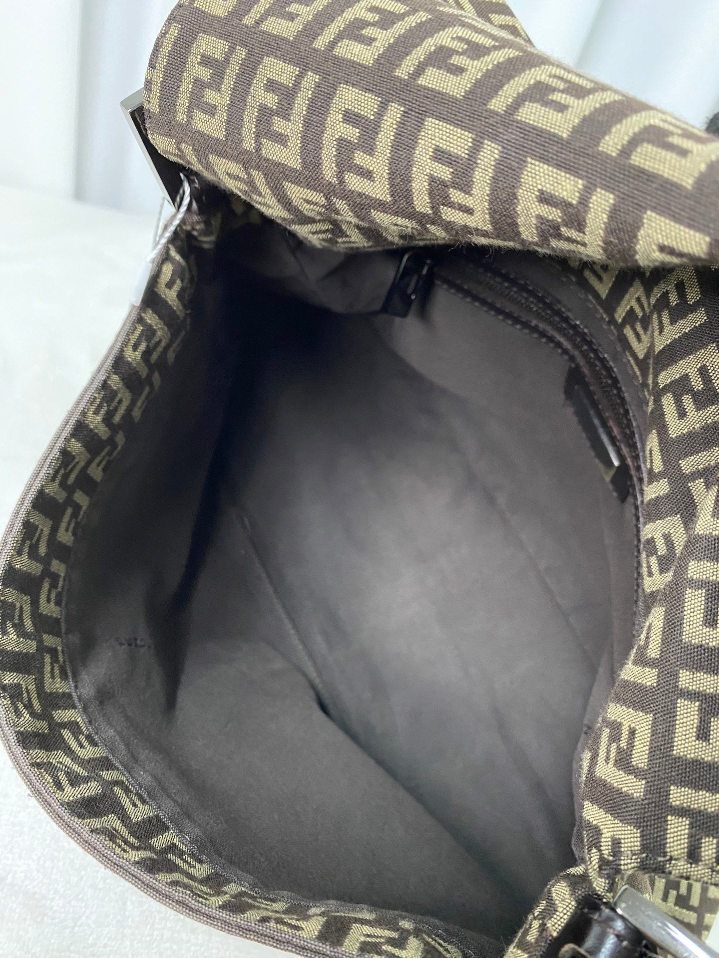 FENDI Zucca Large Beguetta Shoulder bag