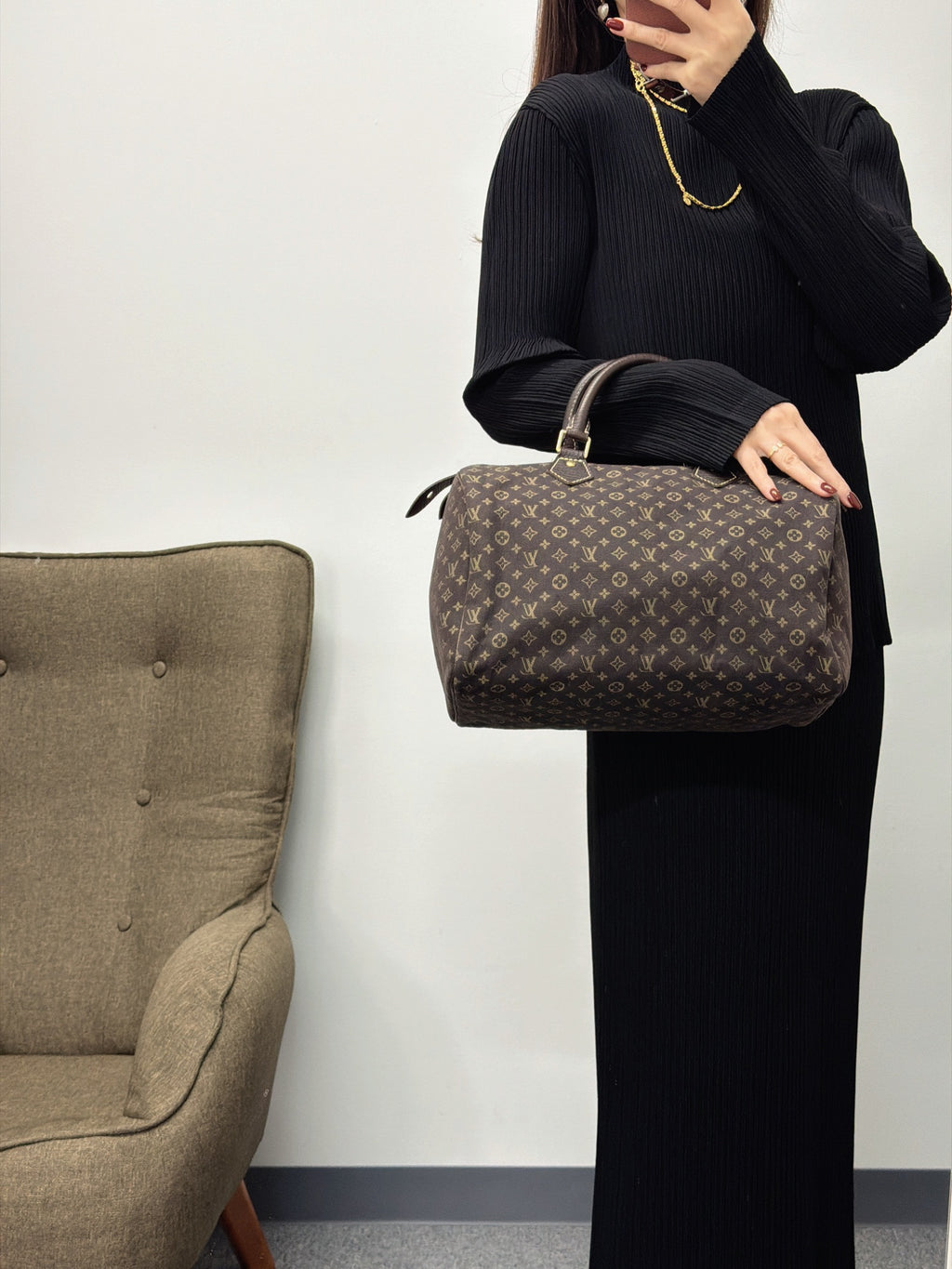 LOUIS VUITTON Monogram Speedy30'