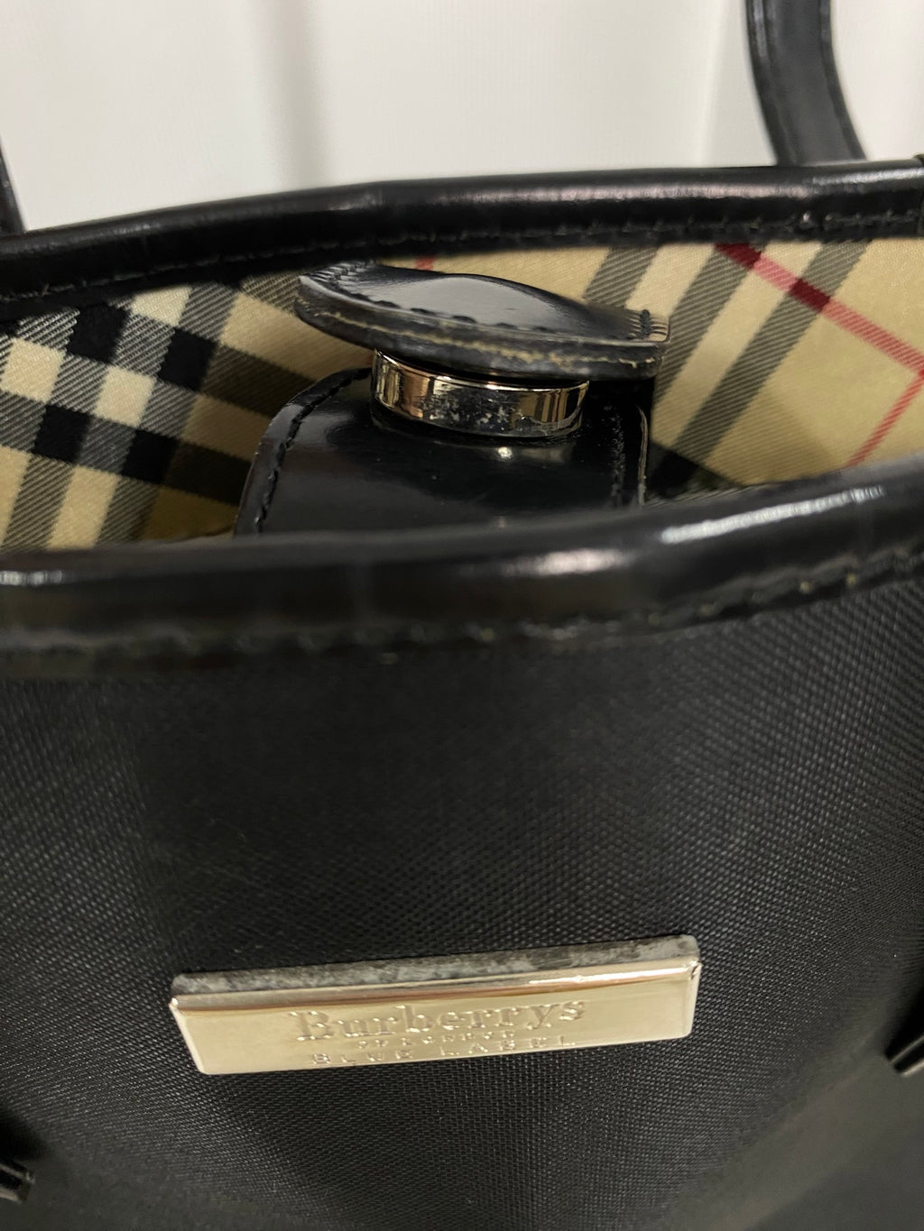 BERBERRY Patent Totebag