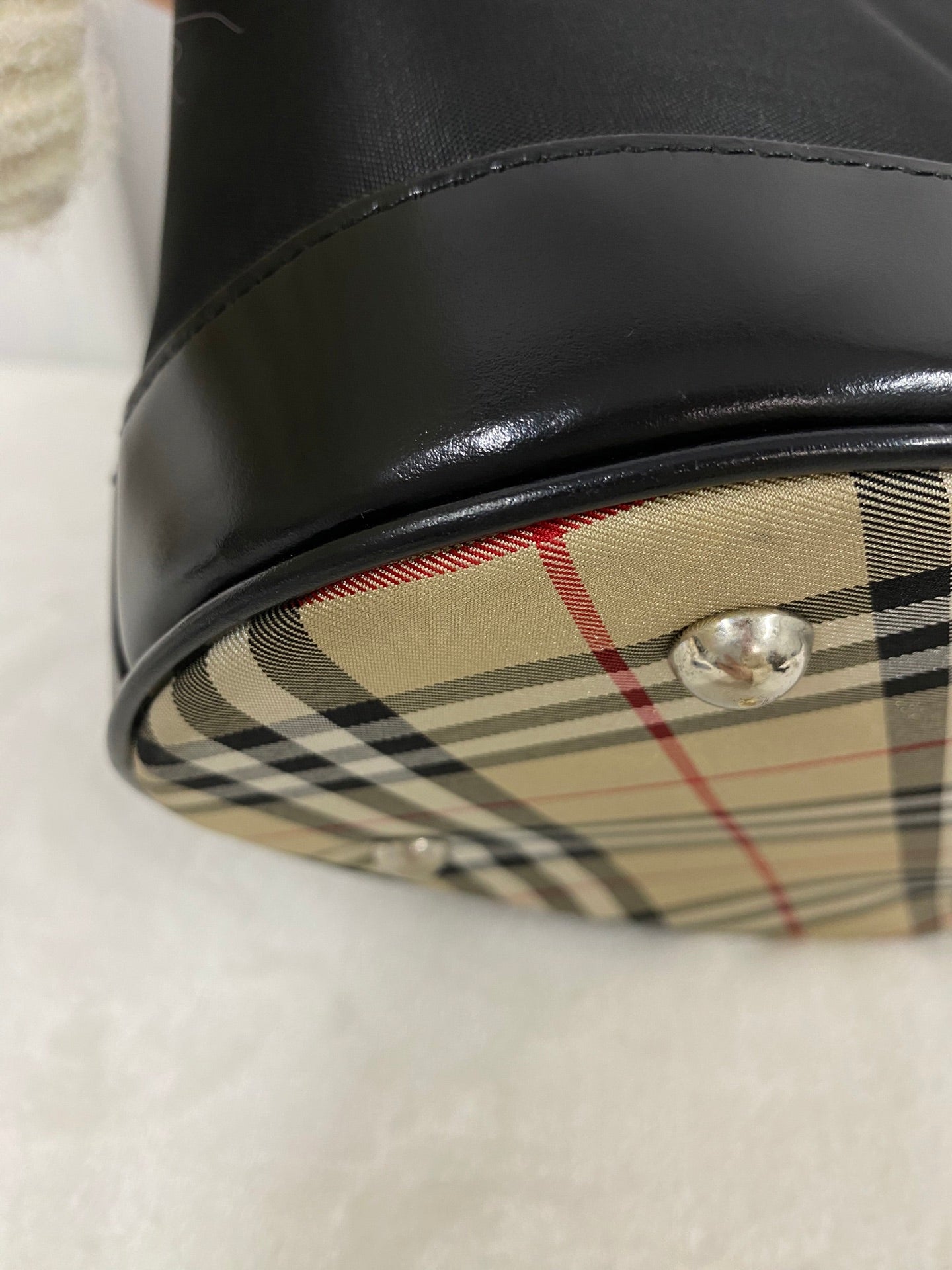 BERBERRY Patent Totebag