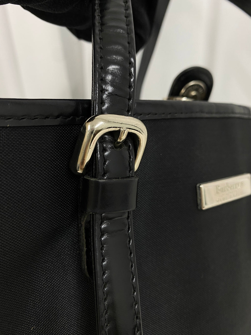 BERBERRY Patent Totebag