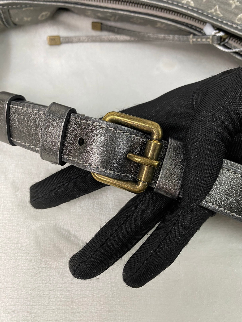 LOUIS VUITTON Monogram Denim Hobobag