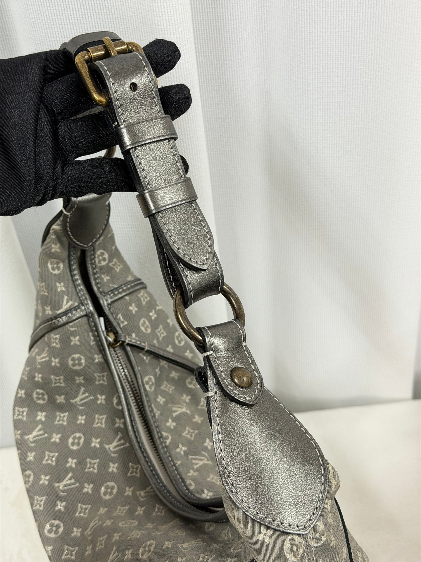 LOUIS VUITTON Monogram Denim Hobobag
