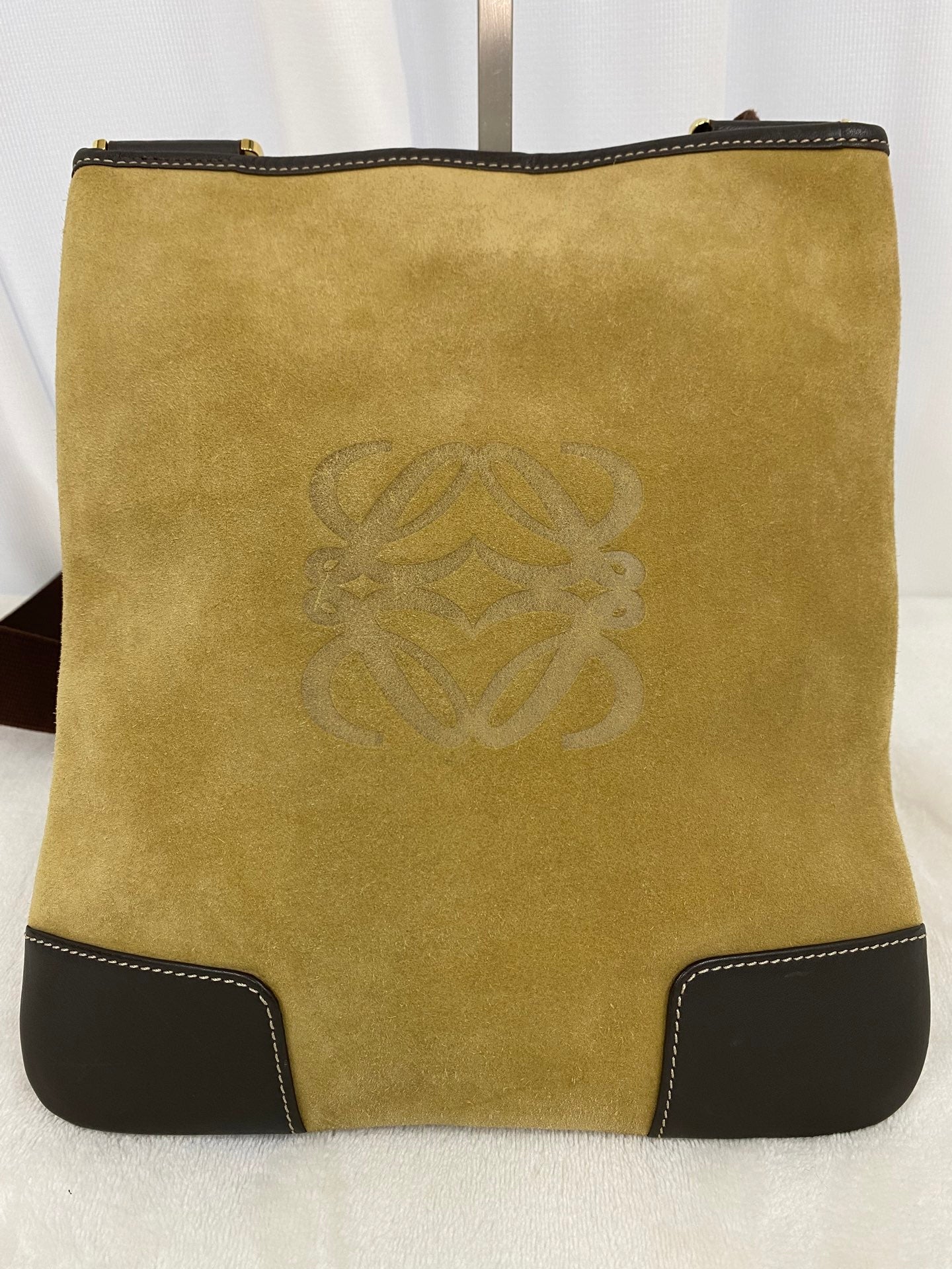 LOEWE Suede Shoulderbag