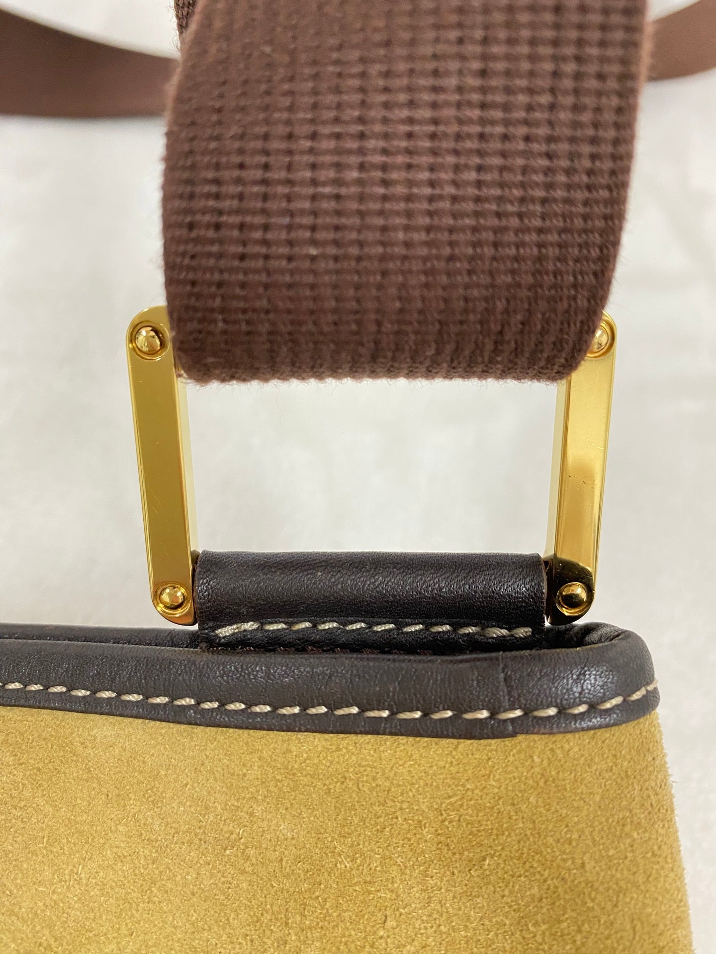 LOEWE Suede Shoulderbag