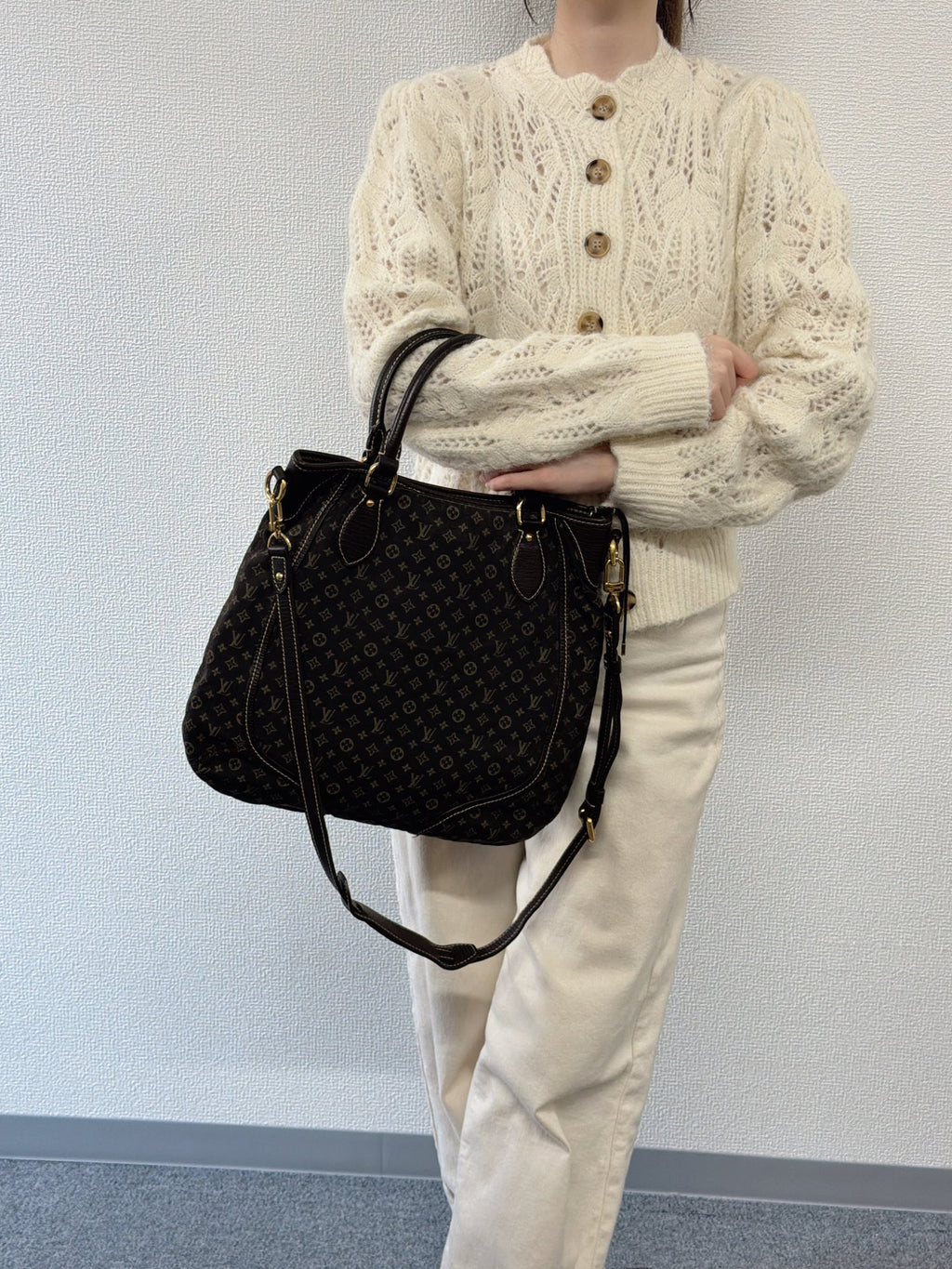 LOUIS VUITTON Denim Monogram Shoulderbag