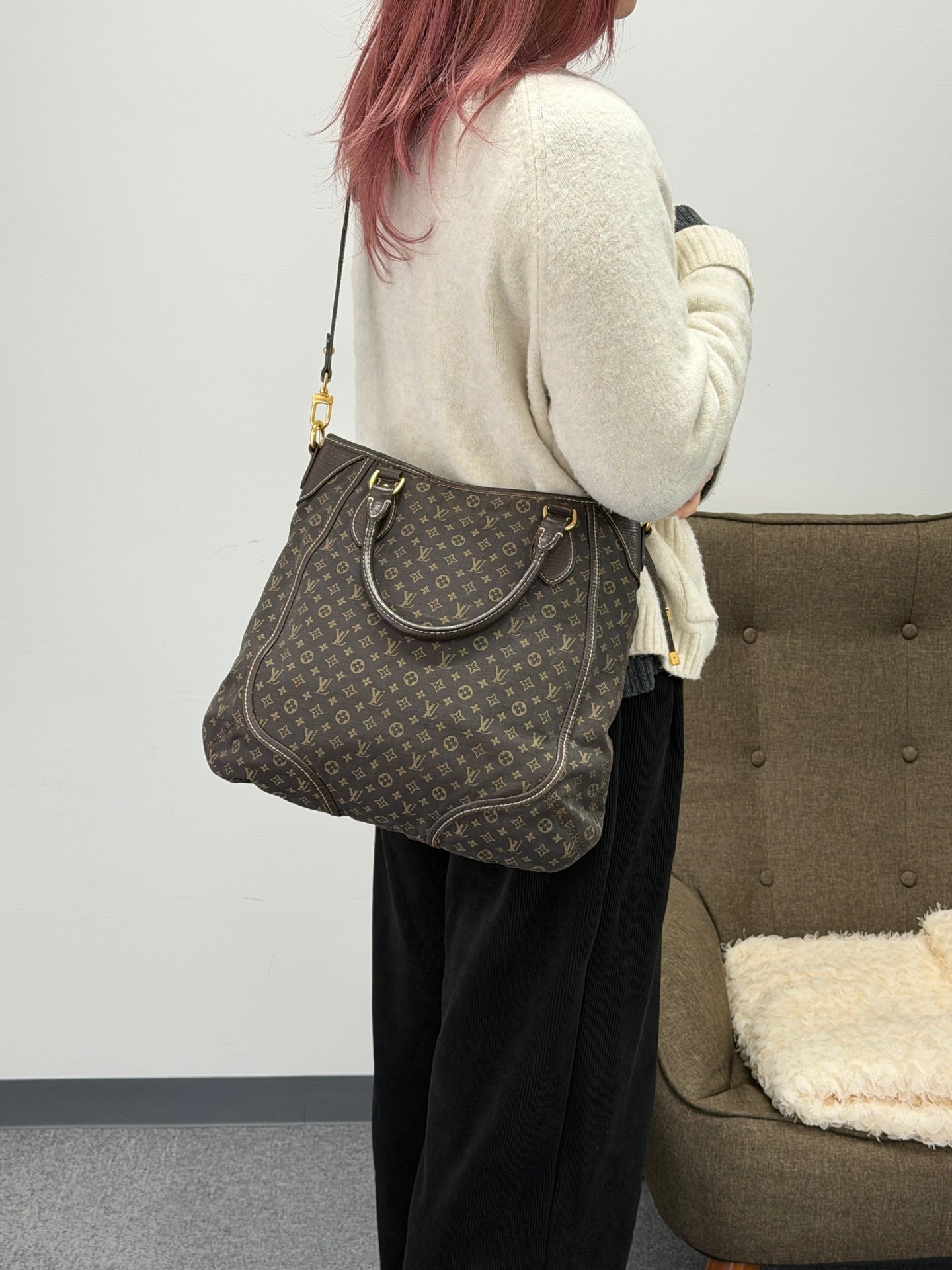 LOUIS VUITTON Denim Monogram Shoulderbag