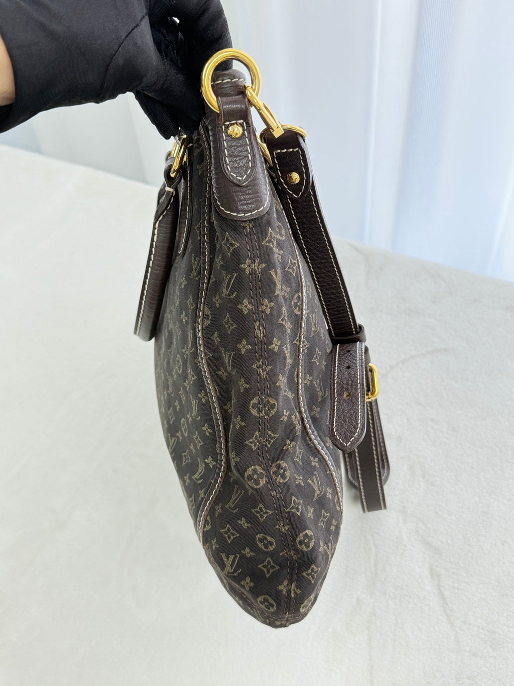 LOUIS VUITTON Denim Monogram Shoulderbag