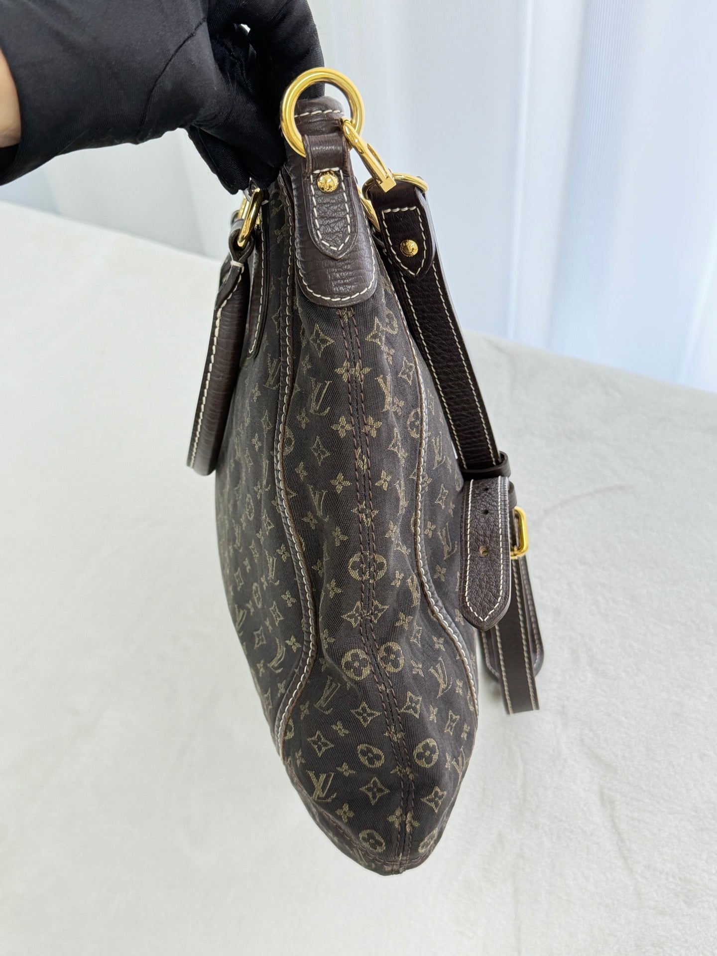 LOUIS VUITTON Denim Monogram Shoulderbag
