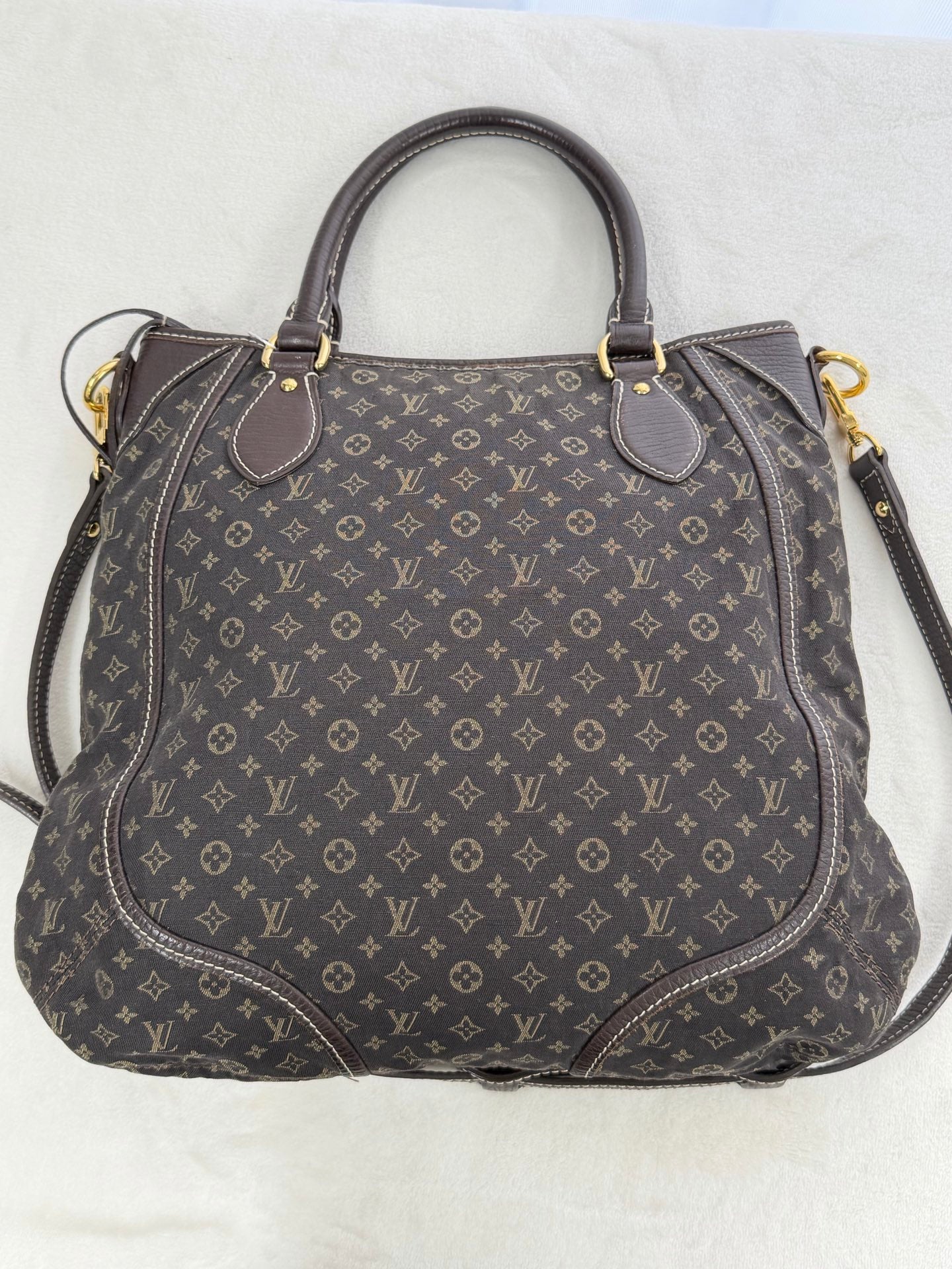 LOUIS VUITTON Denim Monogram Shoulderbag