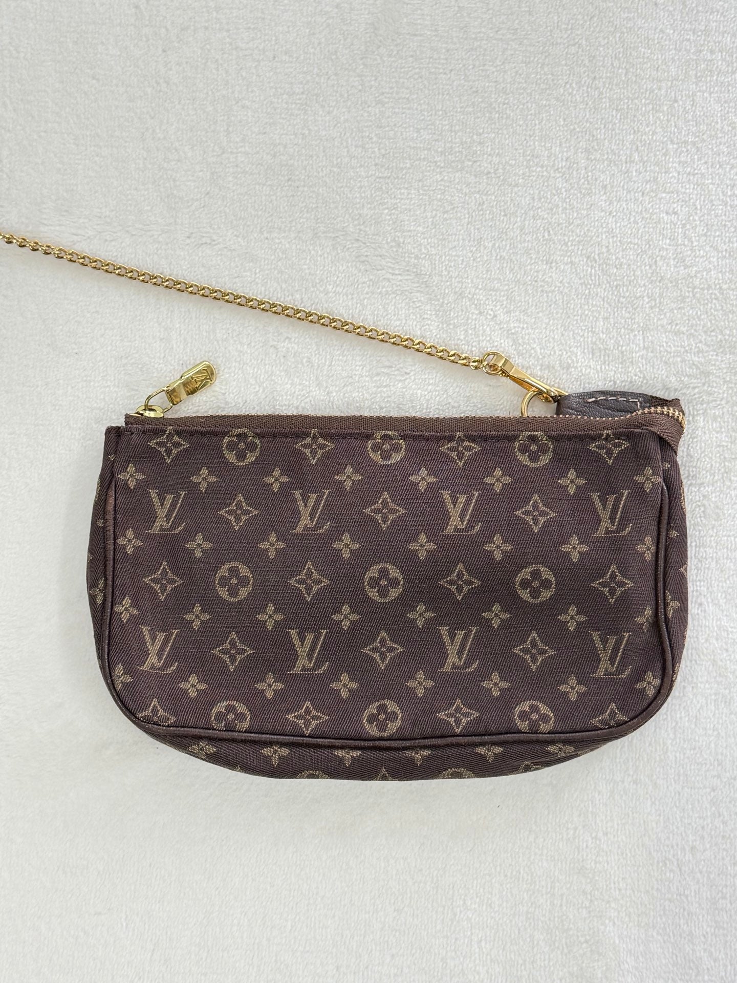 LOUIS VUITTON Denim Monogram Handbag Set