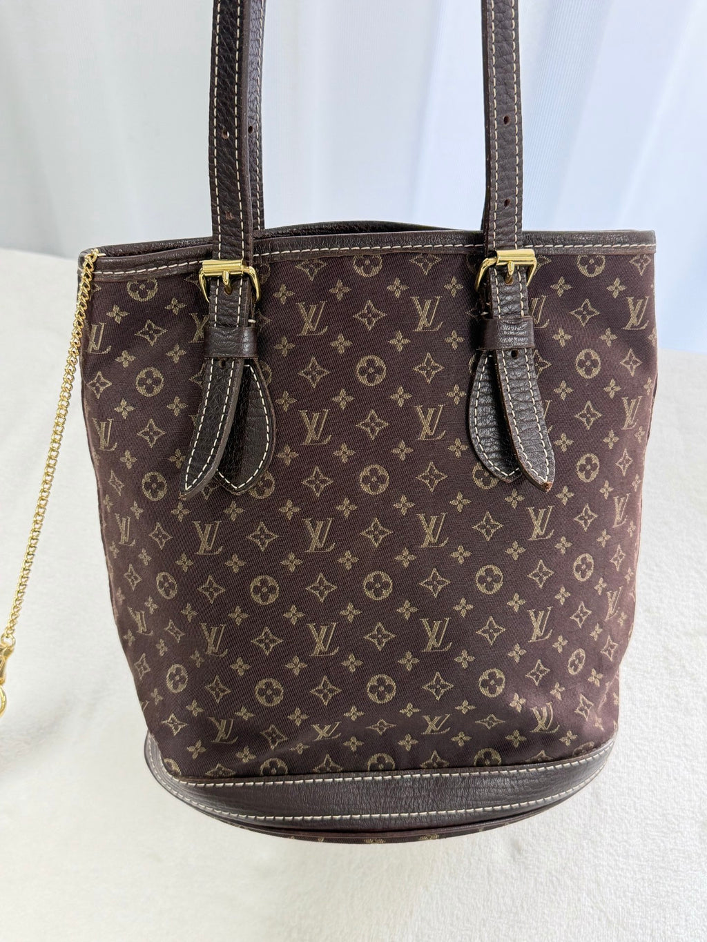 LOUIS VUITTON Denim Monogram Handbag Set