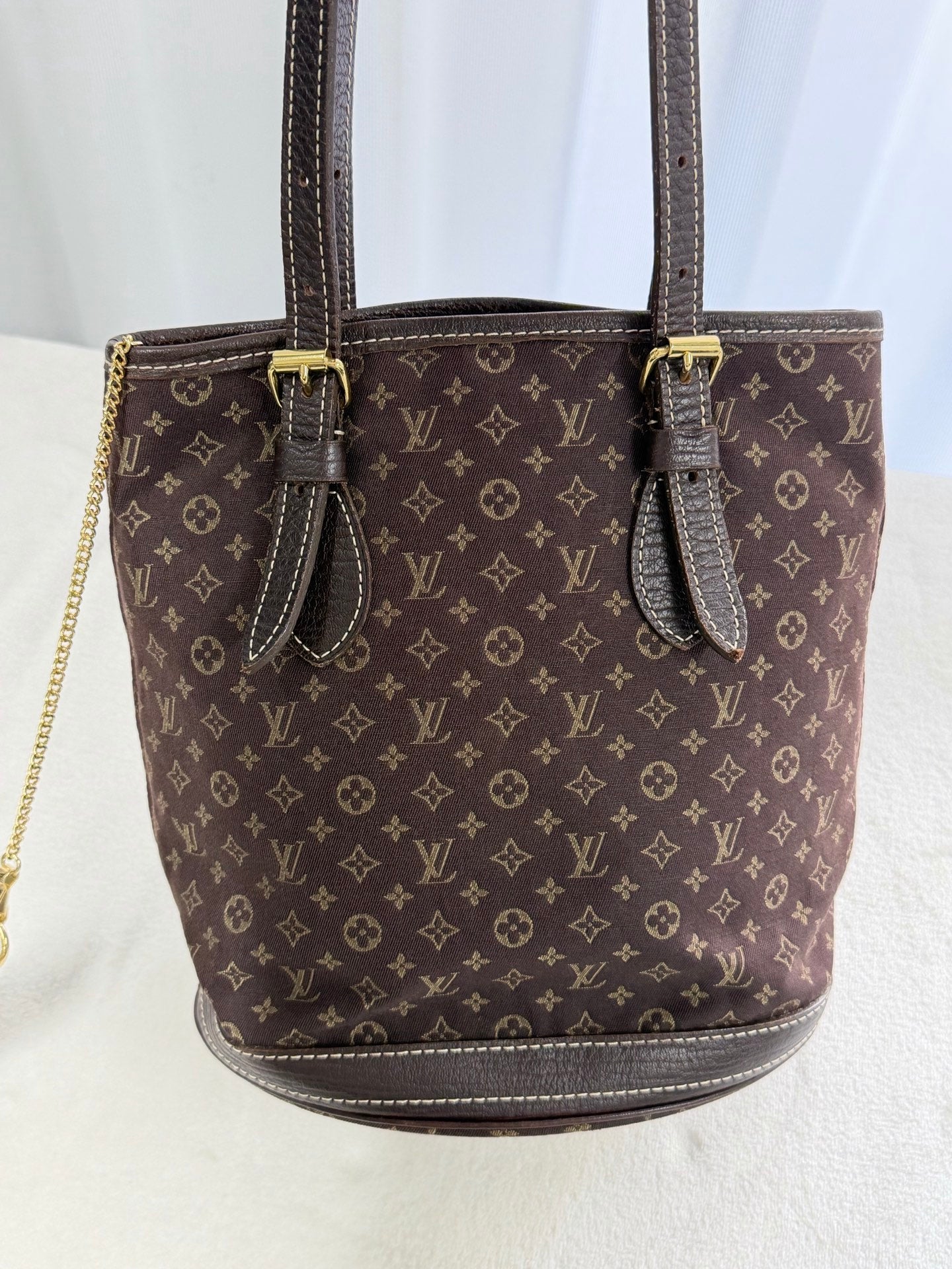 LOUIS VUITTON Denim Monogram Handbag Set