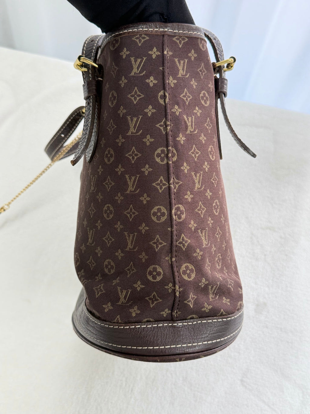 LOUIS VUITTON Denim Monogram Handbag Set