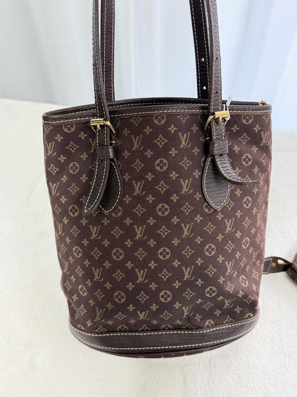 LOUIS VUITTON Denim Monogram Handbag Set