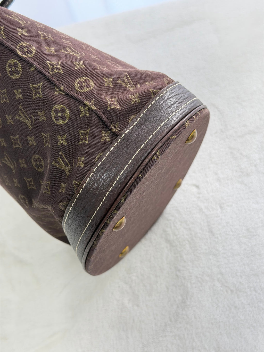 LOUIS VUITTON Denim Monogram Handbag Set