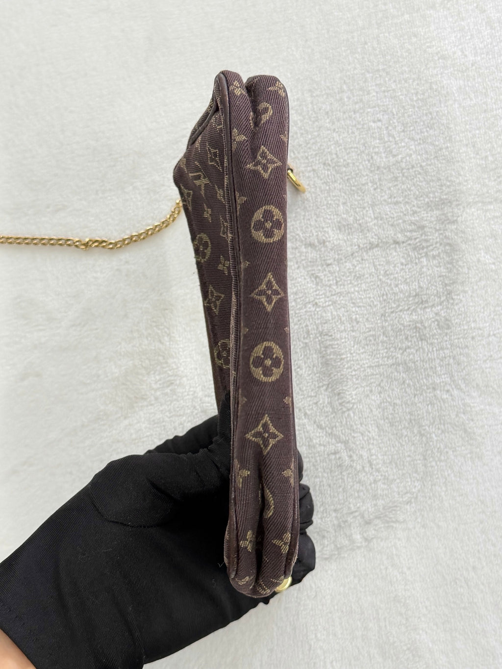 LOUIS VUITTON Denim Monogram Handbag Set