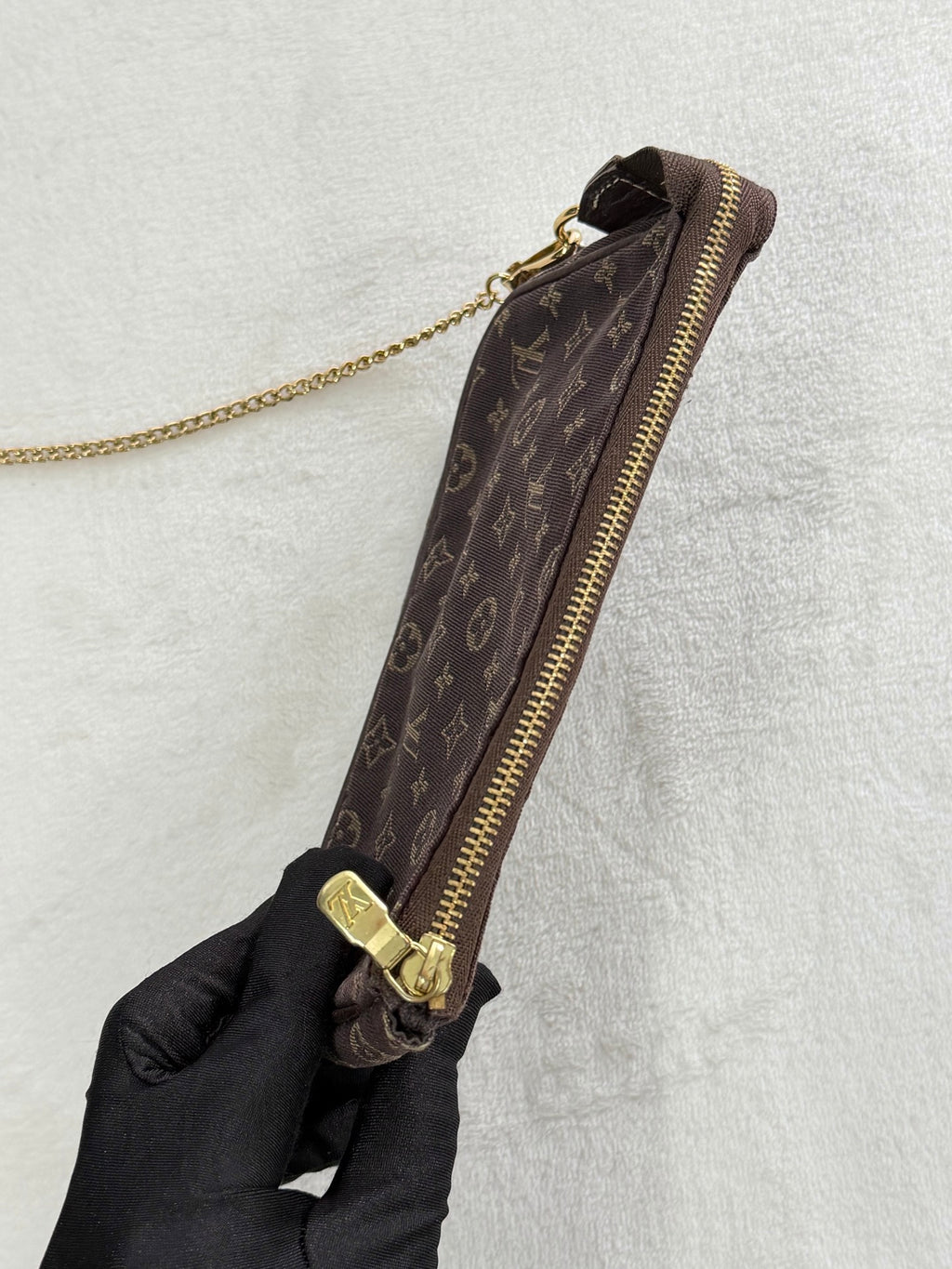 LOUIS VUITTON Denim Monogram Handbag Set