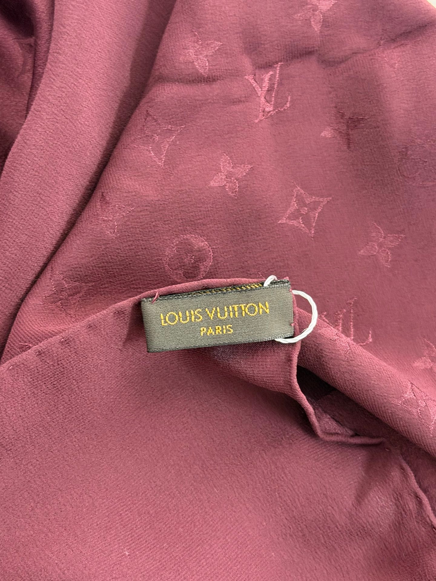 LOUIS VUITTON Monogram Silk Scarf