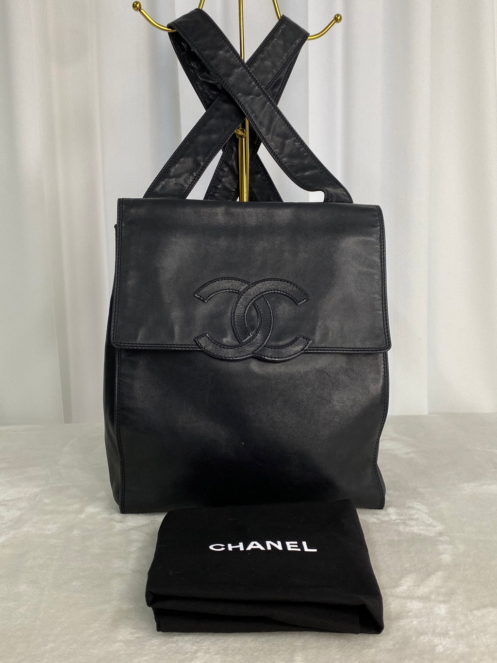 CHANEL Double-C Lambskin Packbag