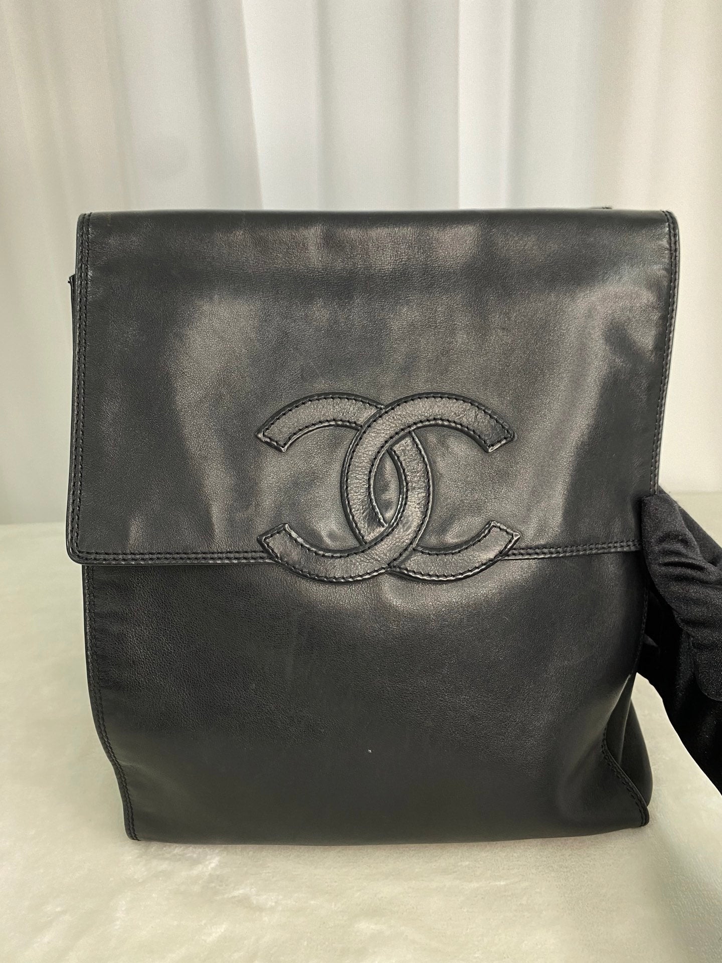 CHANEL Double-C Lambskin Packbag