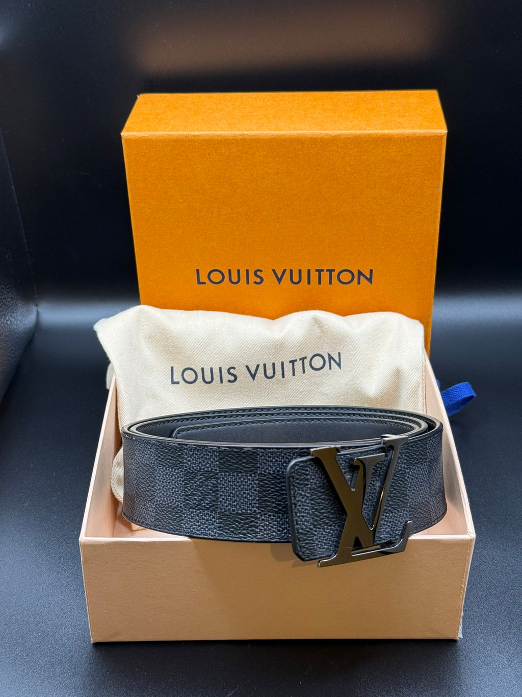 LOUIS VUITTON Damier Belt