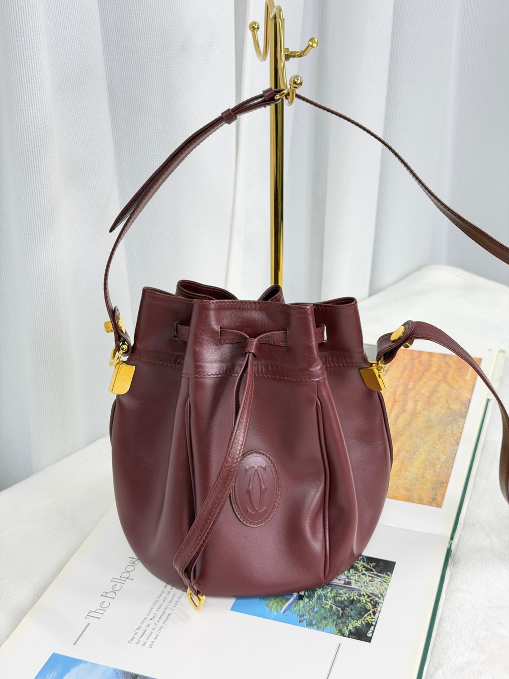 CARTIER Logo Bucket Shoulderbag
