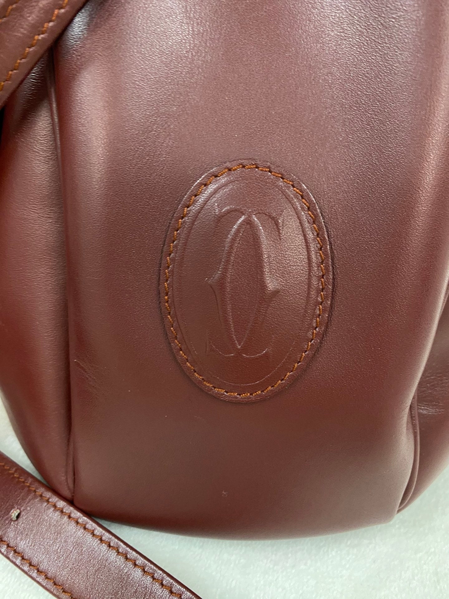 CARTIER Logo Bucket Shoulderbag