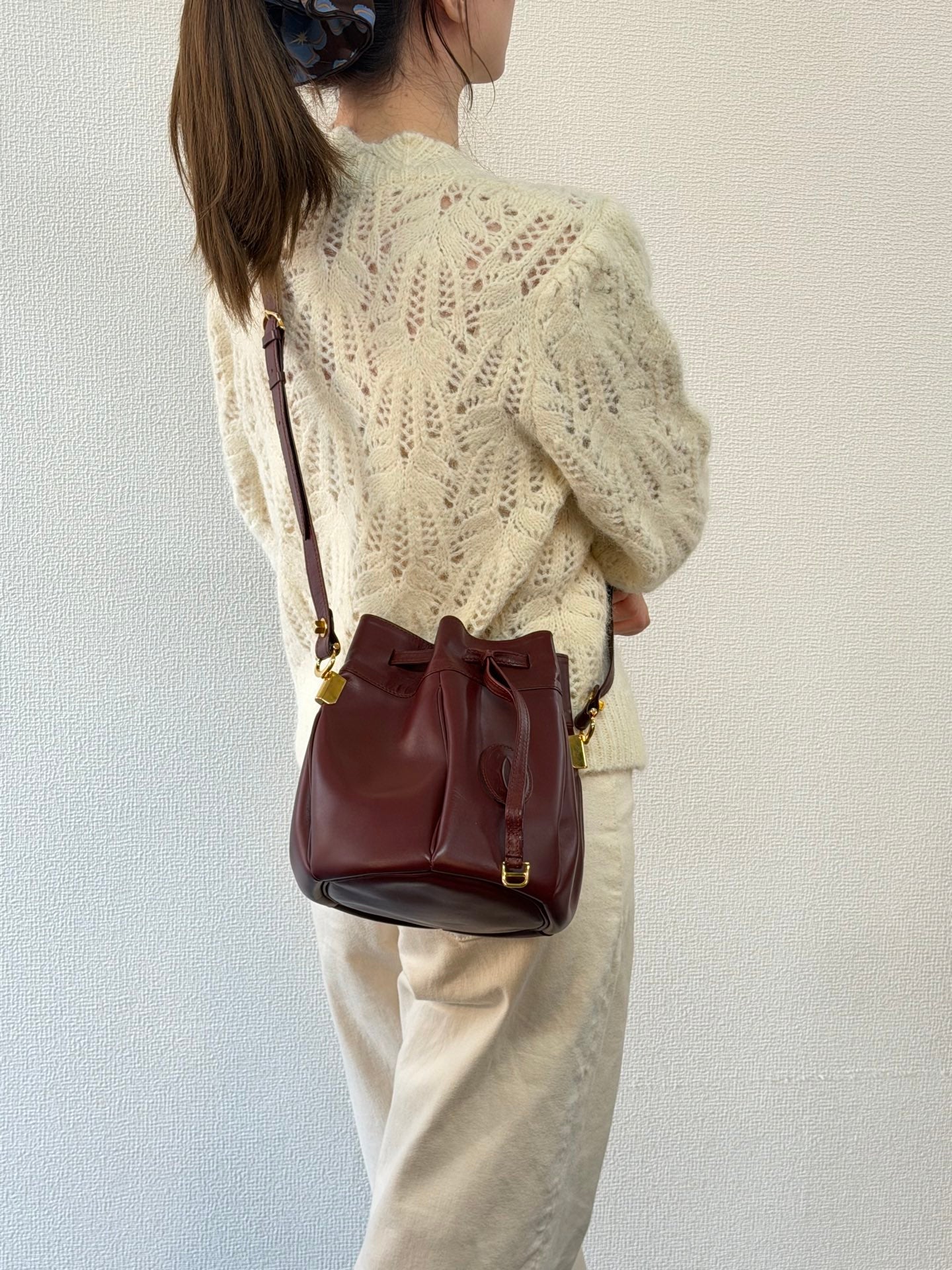 CARTIER Logo Bucket Shoulderbag