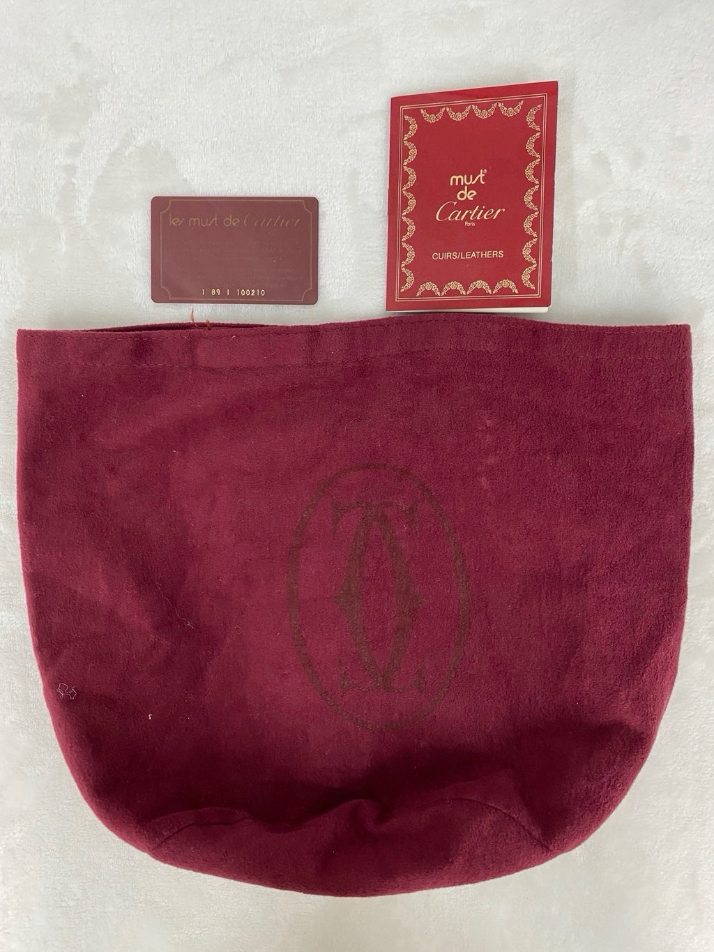 CARTIER Logo Bucket Shoulderbag