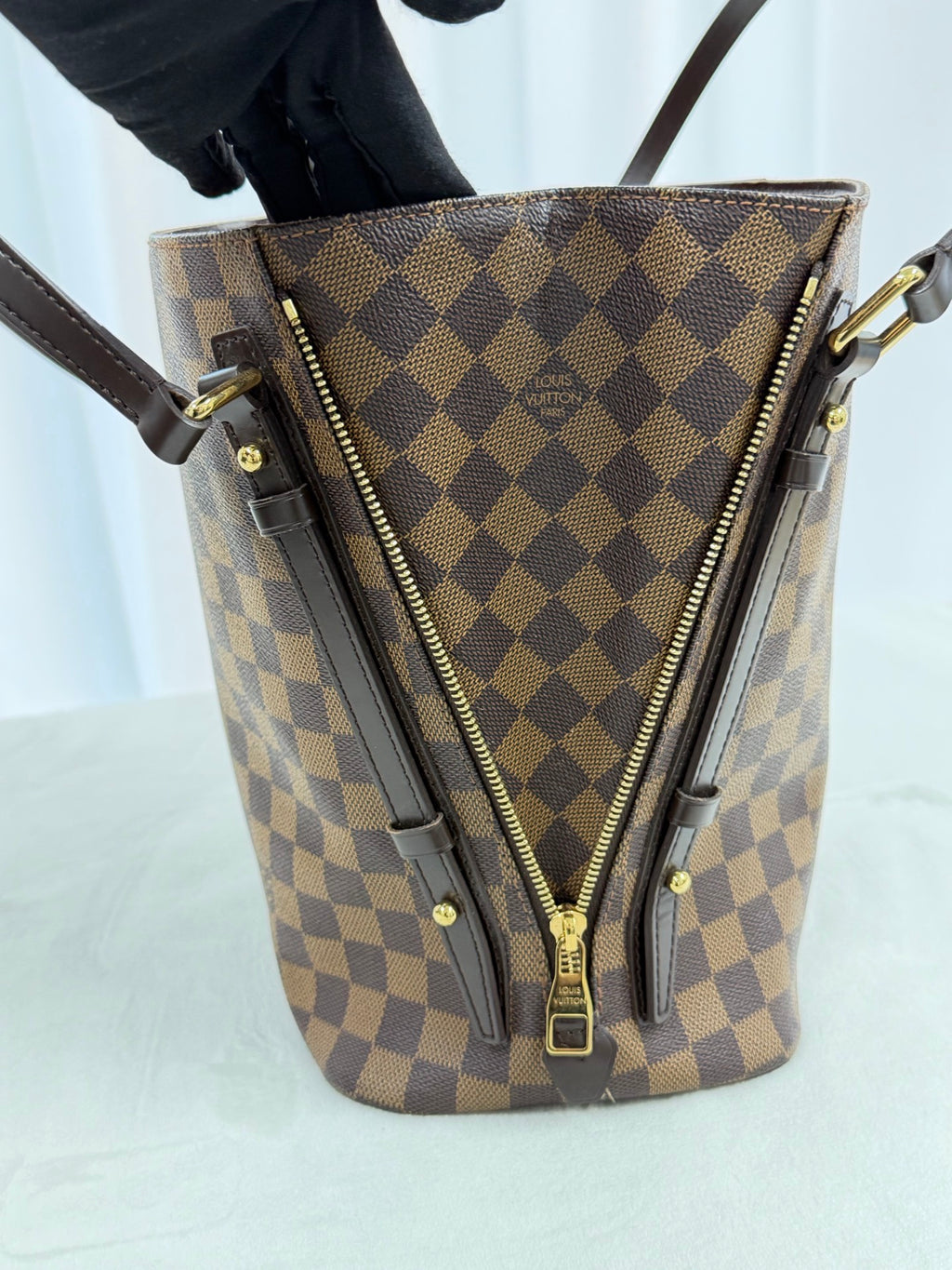 LOUIS VUITTON Damier Cabas Rivington Handbag