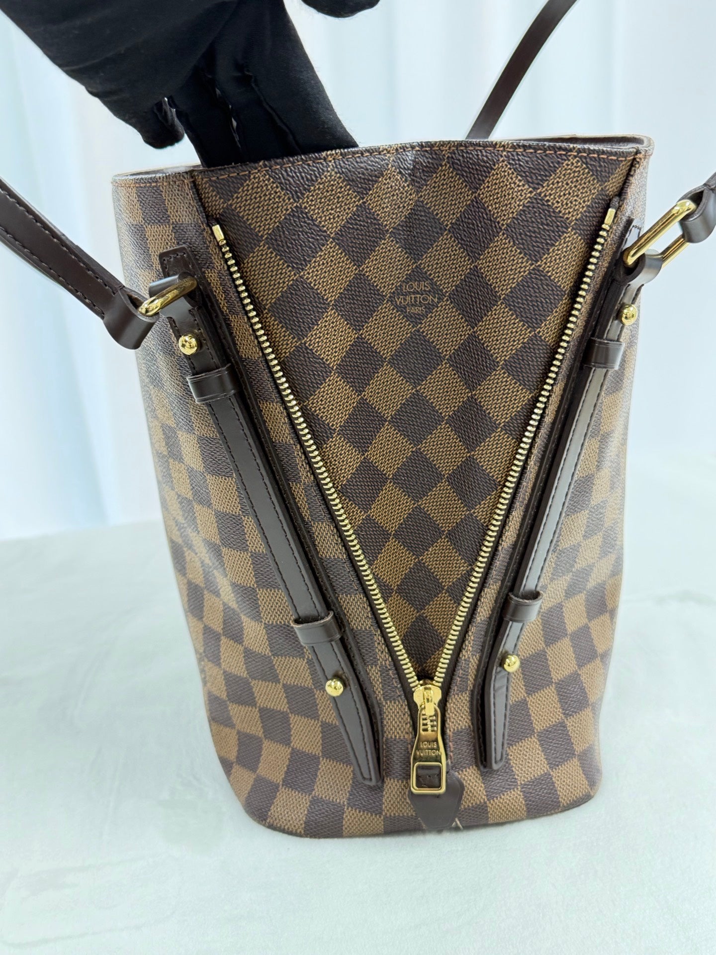 LOUIS VUITTON Damier Cabas Rivington Handbag