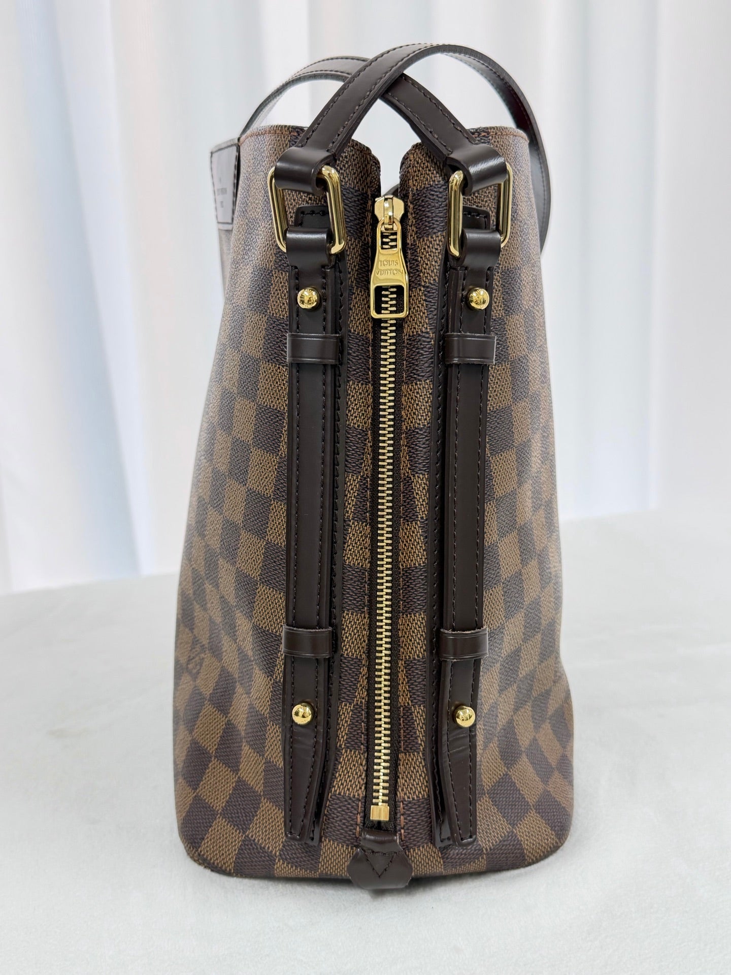 LOUIS VUITTON Damier Cabas Rivington Handbag