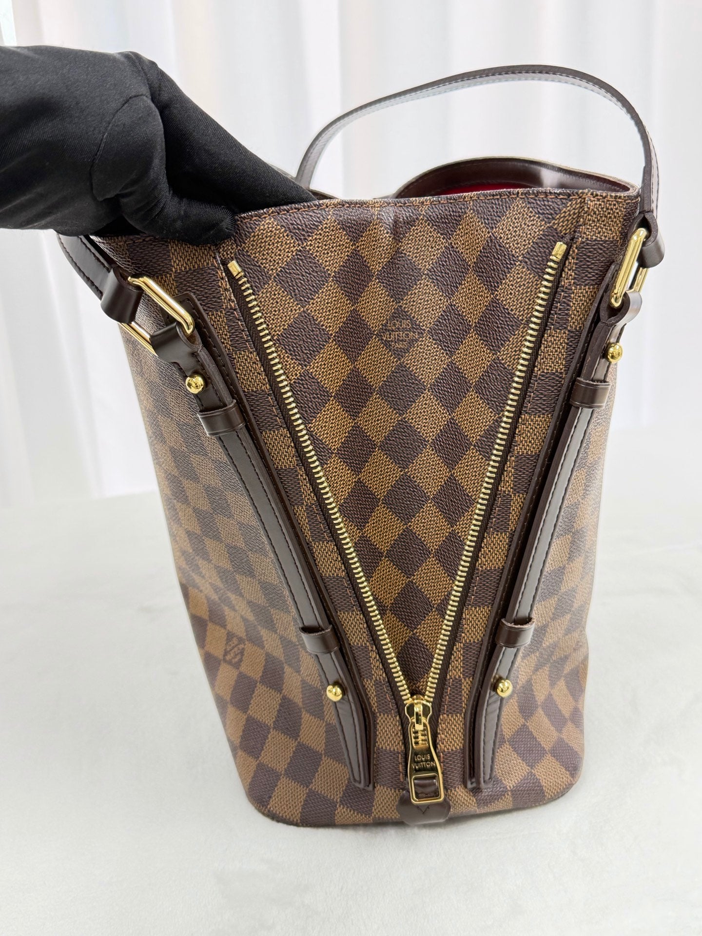 LOUIS VUITTON Damier Cabas Rivington Handbag