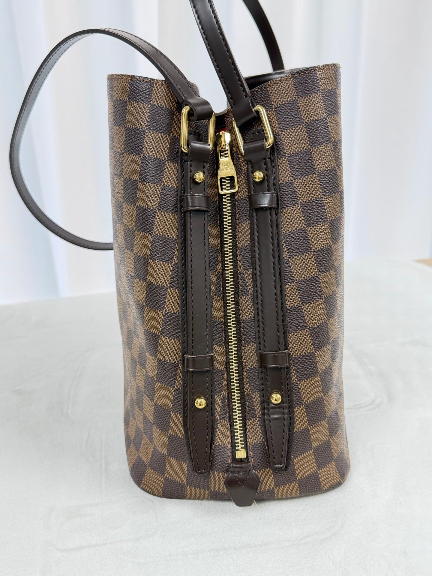 LOUIS VUITTON Damier Cabas Rivington Handbag