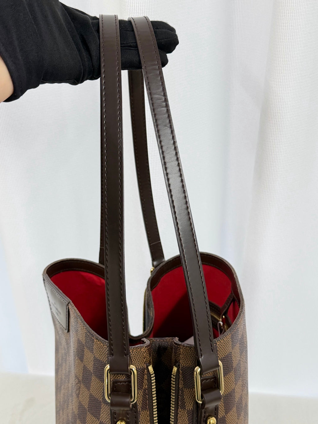 LOUIS VUITTON Damier Cabas Rivington Handbag