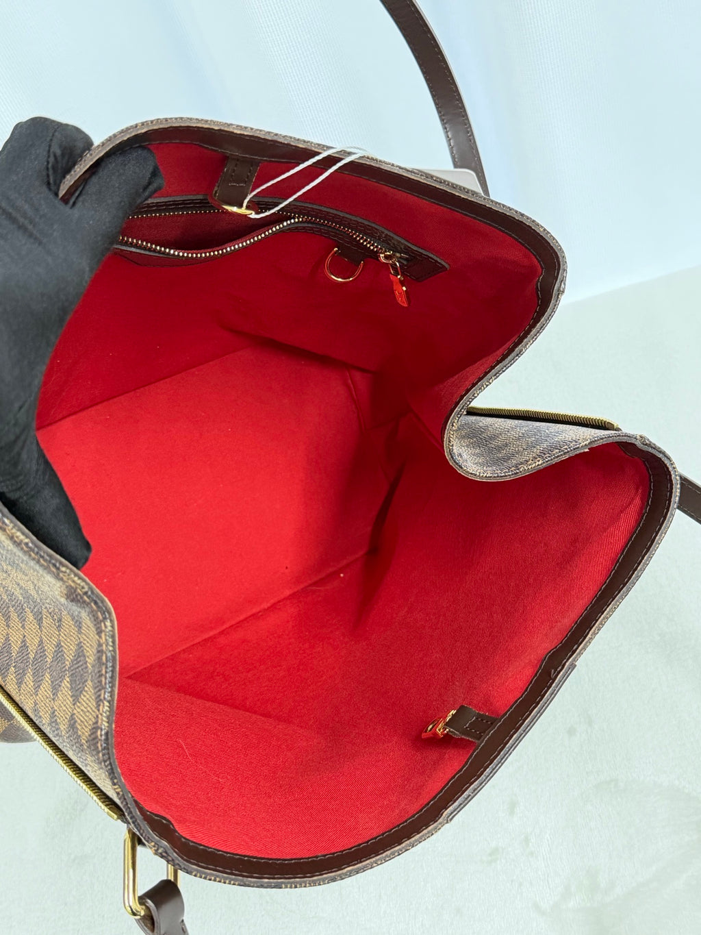 LOUIS VUITTON Damier Cabas Rivington Handbag
