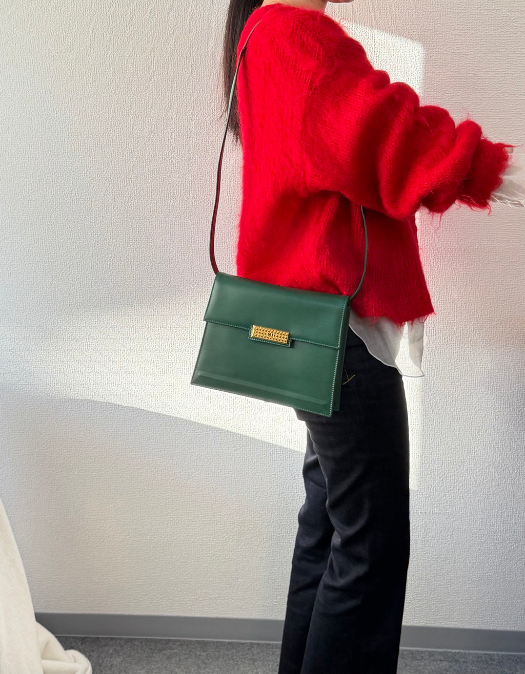 CHRISTIAN DIOR Kelly 2Way Handbag