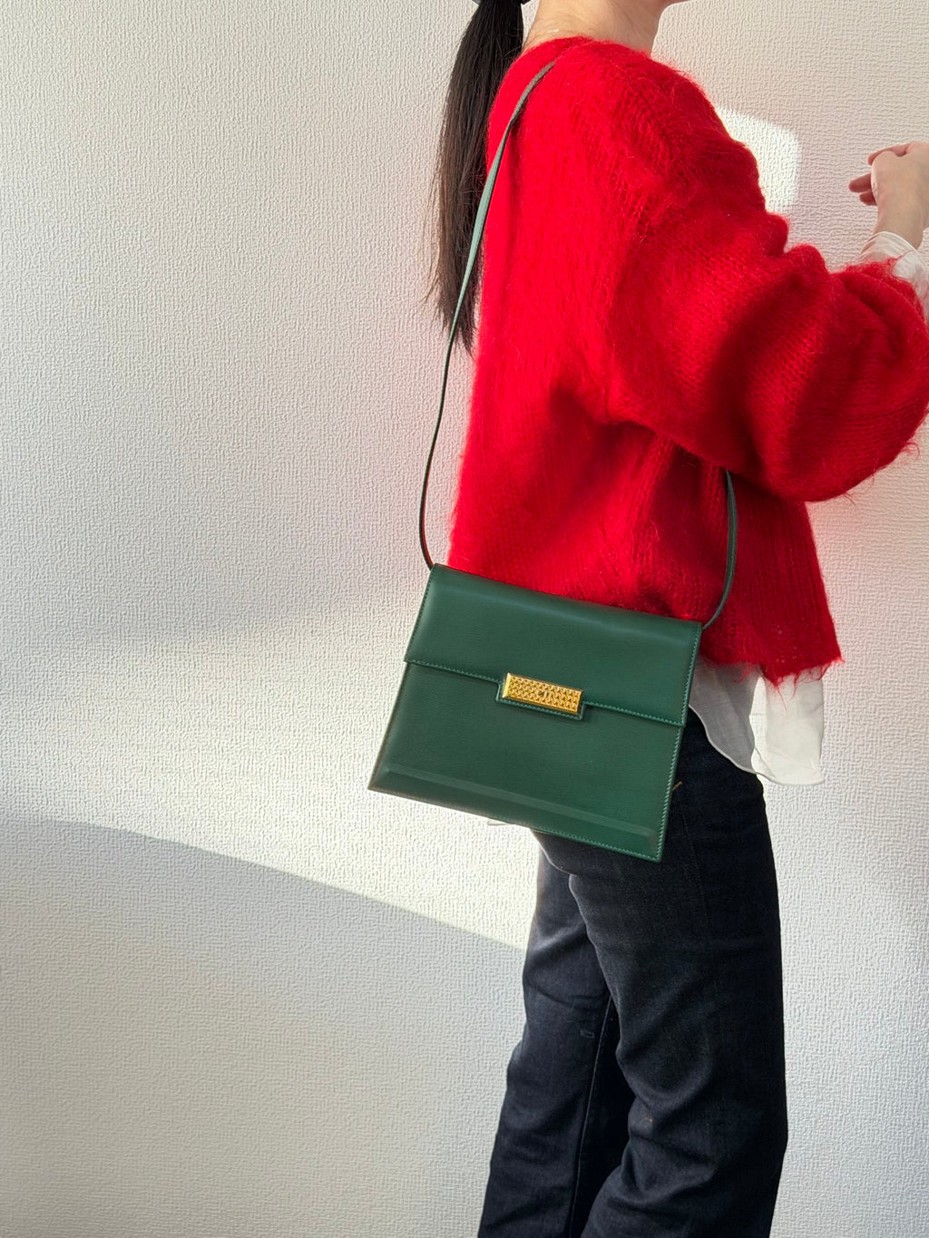 CHRISTIAN DIOR Kelly 2Way Handbag